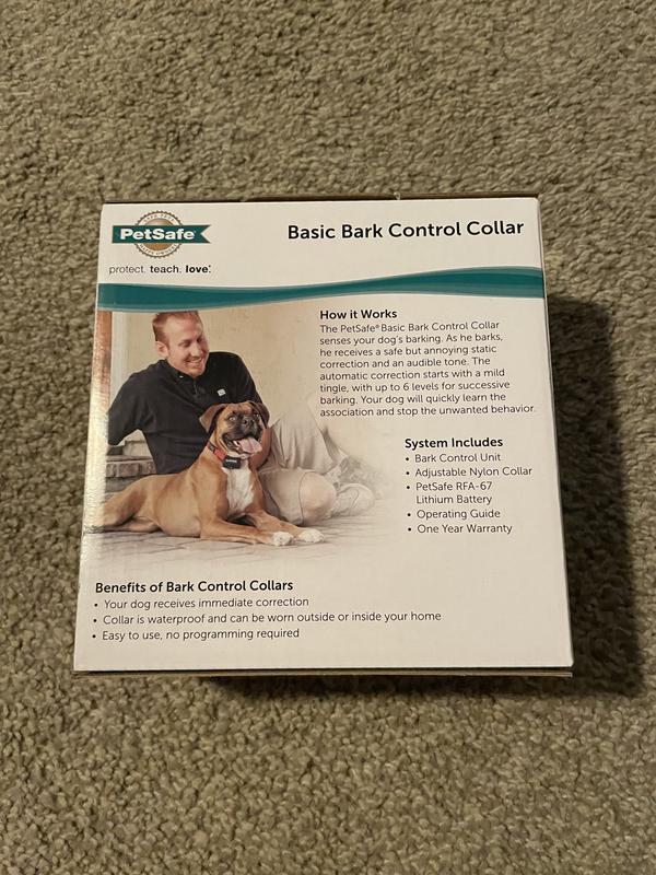 Petsafe bark collar clearance troubleshooting