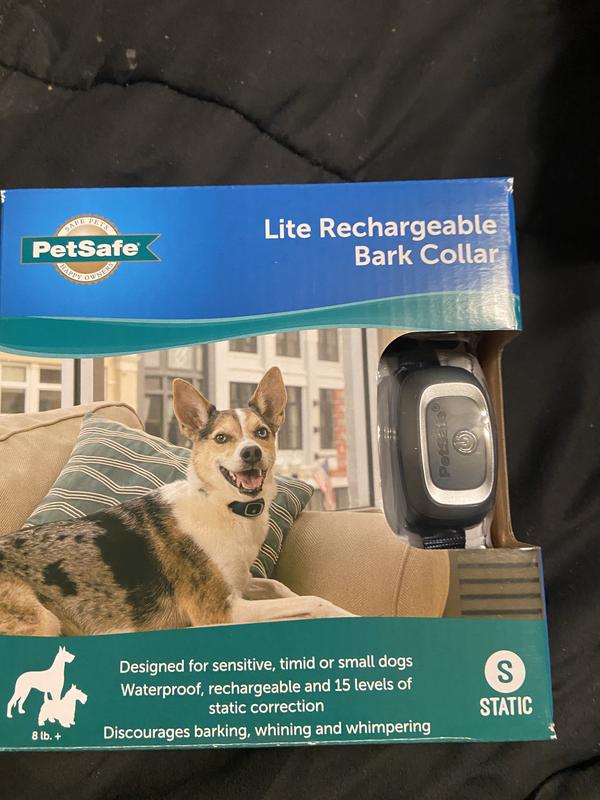 Petsafe lite rechargeable 2024 bark collar reviews