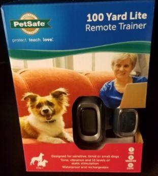 Petsafe 100 yard 2024 lite remote trainer