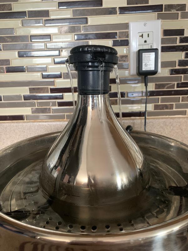 Drinkwell 360 degree free falling stainless steel pet fountain sale