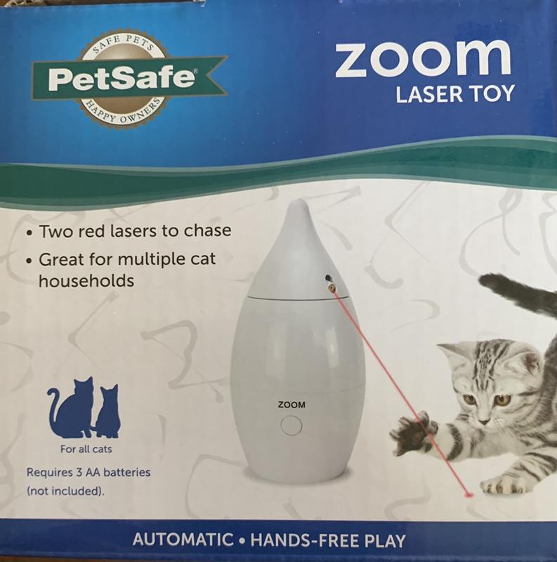 Petsafe zoom rotating laser cat clearance toy