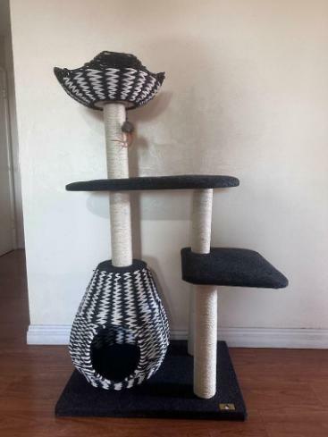 Ace PetPals 4 Level Contemporary Cat Tree Large Cat Furniture