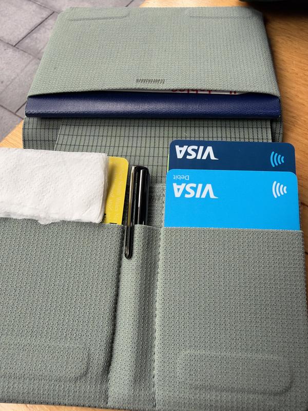 Customer photo for "The GOAT of all passport wallets"