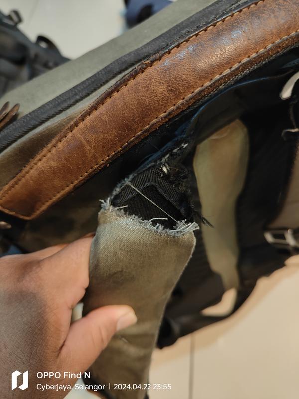 Photo submitted with review of product