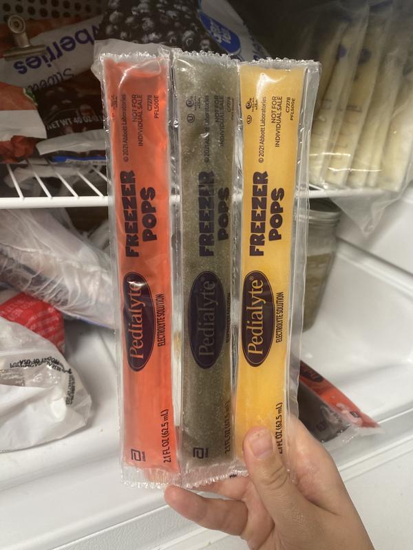Pedialyte Popsicles (like Otter Pops) Are Only Calories A