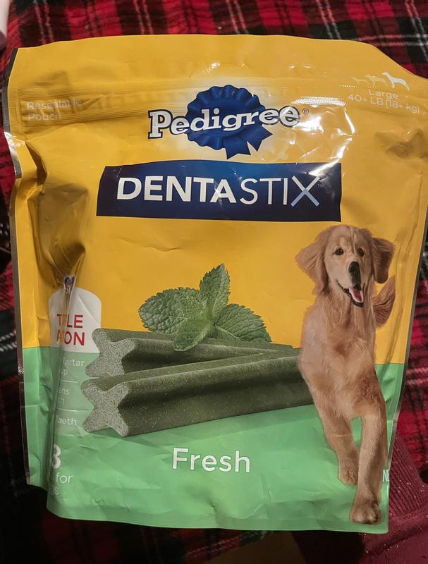 Pedigree dentastix fresh bites sales treats for dogs 18 ounces