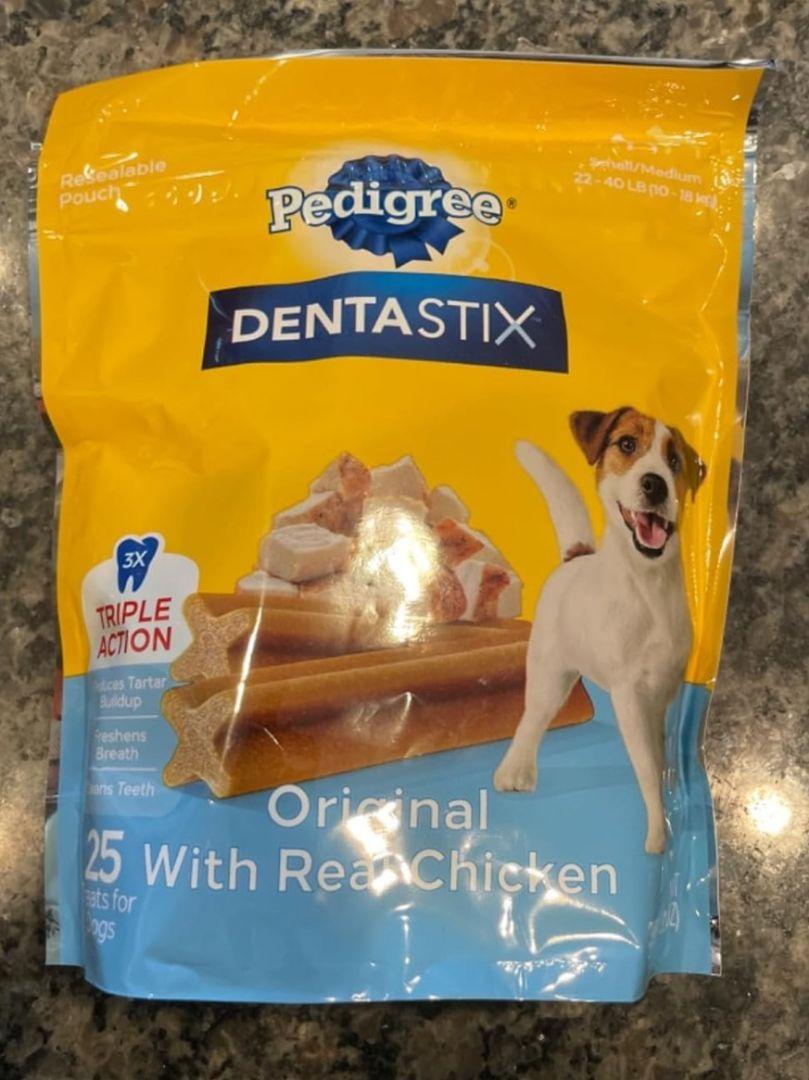 Pedigree Dentastix Original Flavor Bones Large Dog Dental Treats 2.08 lb. Count of 40 Petco