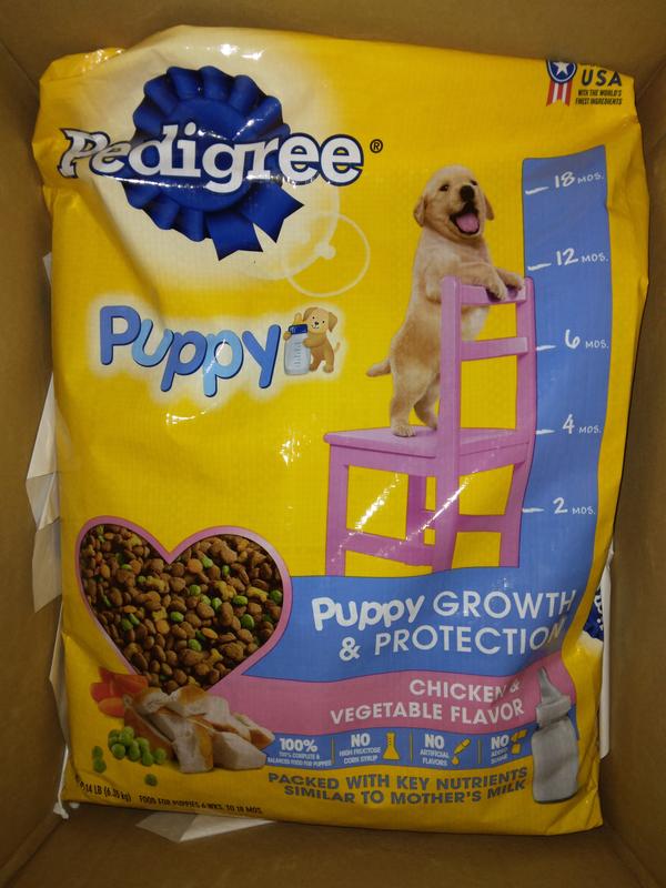 Pedigree dog outlet food puppy review