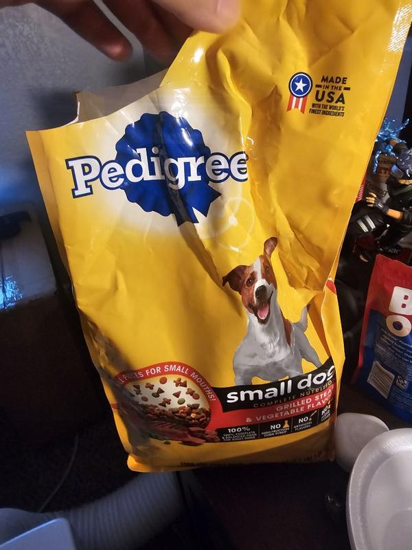 Pedigree small dog food ingredients hotsell