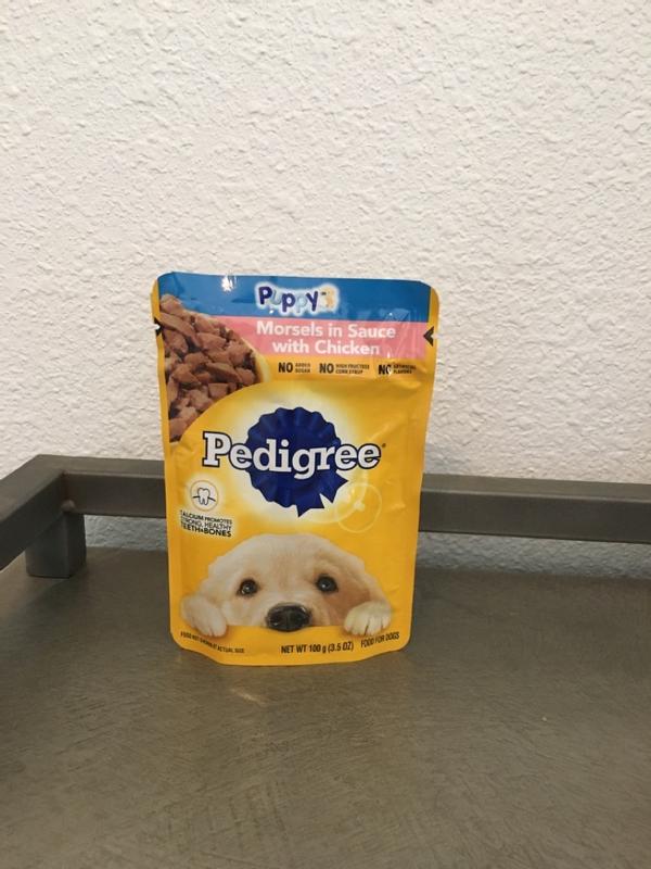 PEDIGREE CHOICE CUTS Puppy Morsels in Sauce With Chicken Wet Dog Food 3.5 oz. Pouch Meijer