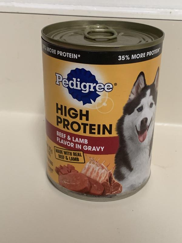 Lamb Flavor Pedigree High Protein With Red Meat Pedigree High