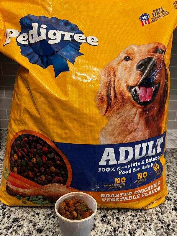 thumbnail image 2 of Pedigree Adult Dry Dog Food 30lb Bag - Roasted Chicken, Rice & Vegetable Flavor 2 of 6