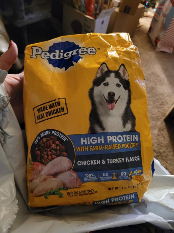 Pedigree high protein outlet dog food review