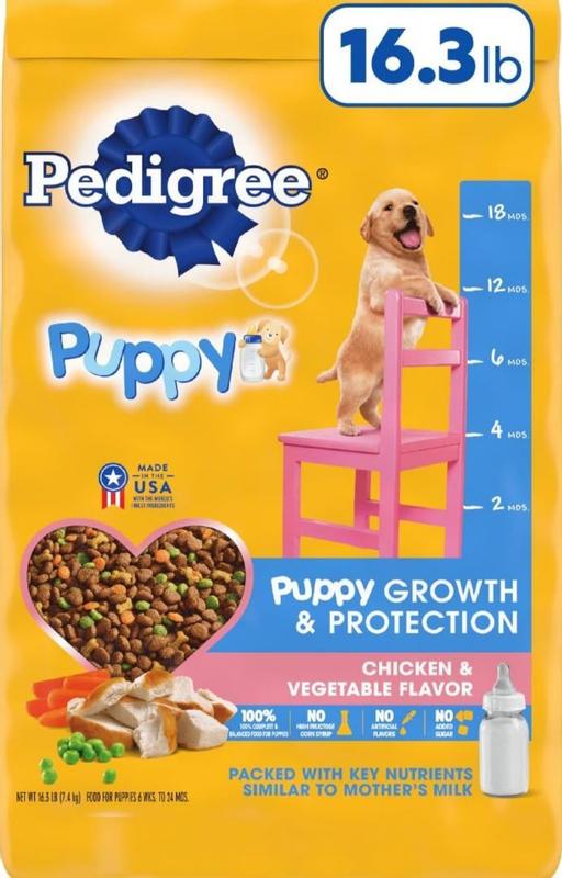 PEDIGREE Puppy Growth Protection Dry Dog Food Chicken