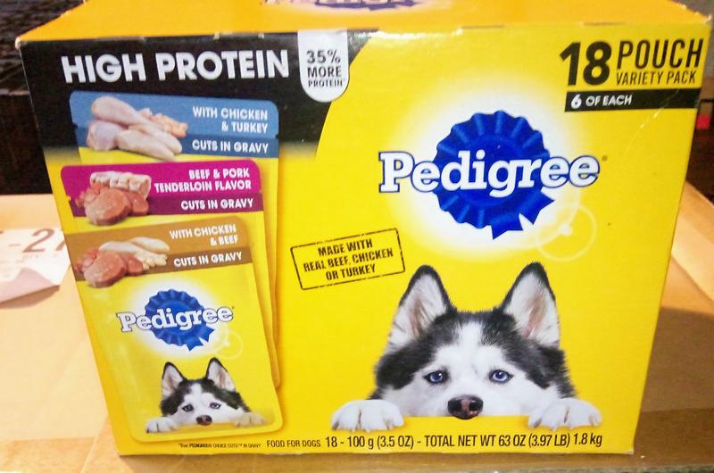 PEDIGREE High Protein Wet Dog Food Pouches Variety Pack 3.5 oz. Pouches 18 count Meijer