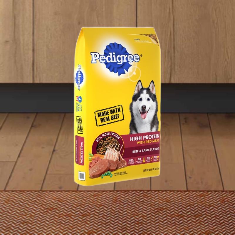 Pedigree high protein with red meat reviews best sale