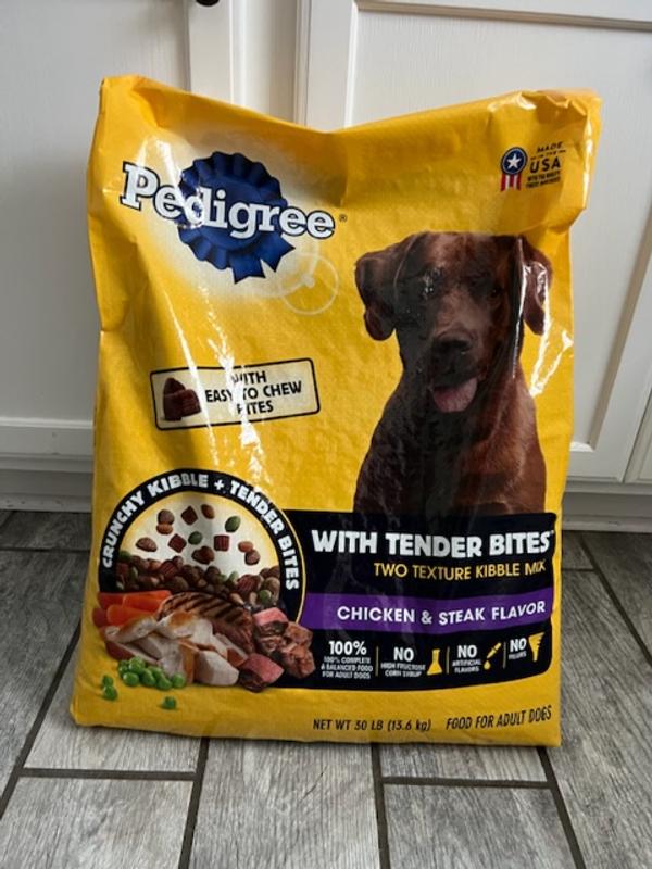 PEDIGREE Complete Nutrition Adult Dry Dog Food Grilled Steak Vegetable Flavor Dog Kibble 44 lb. Bonus Bag Meijer