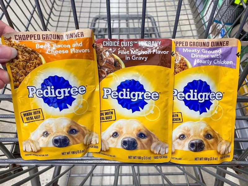 PEDIGREE CHOPPED GROUND DINNER Adult Canned Soft Wet Dog Food Chicken Petsense