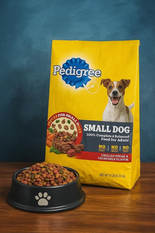 Pedigree Small Dog Complete Nutrition Grilled Steak Vegetable