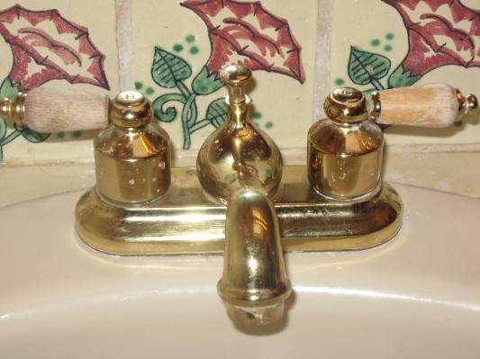 P99673LF-L - Two Handle Centerset Lavatory Faucet