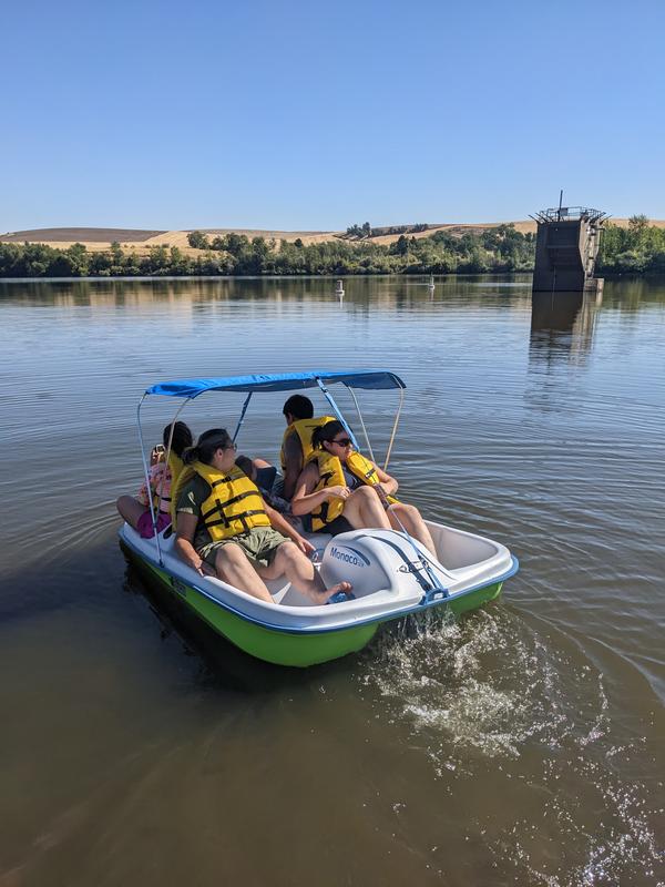 Pedal boat best sale roof rack