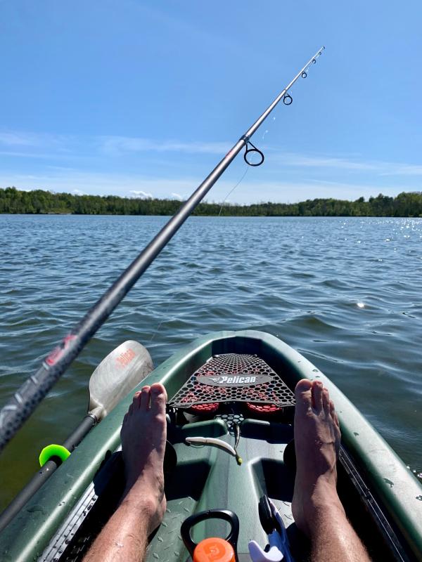 Pelican - Motion 100X - Sit-on-Top - Angler Fishing Kayak - 10 ft