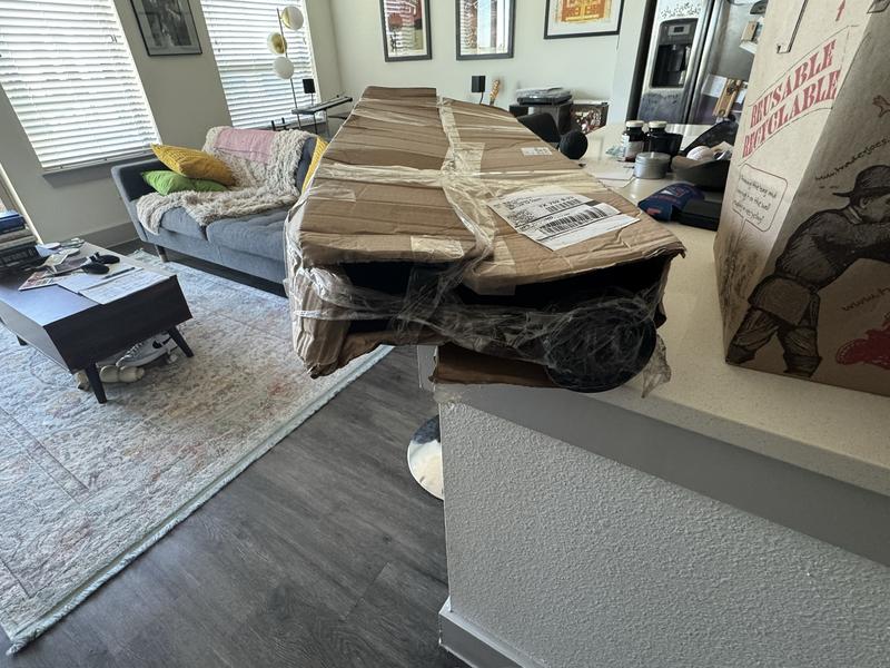 Photo submitted with review of product