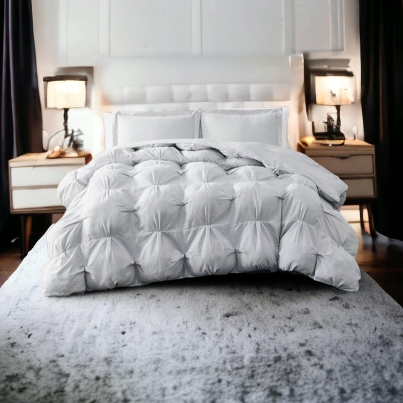 Truly Soft Cloud Puffer Comforter Set - White - Full - Queen