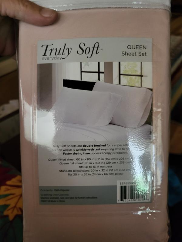 Truly Soft Sheet Sets for Everyday Use Grey Queen Sheet