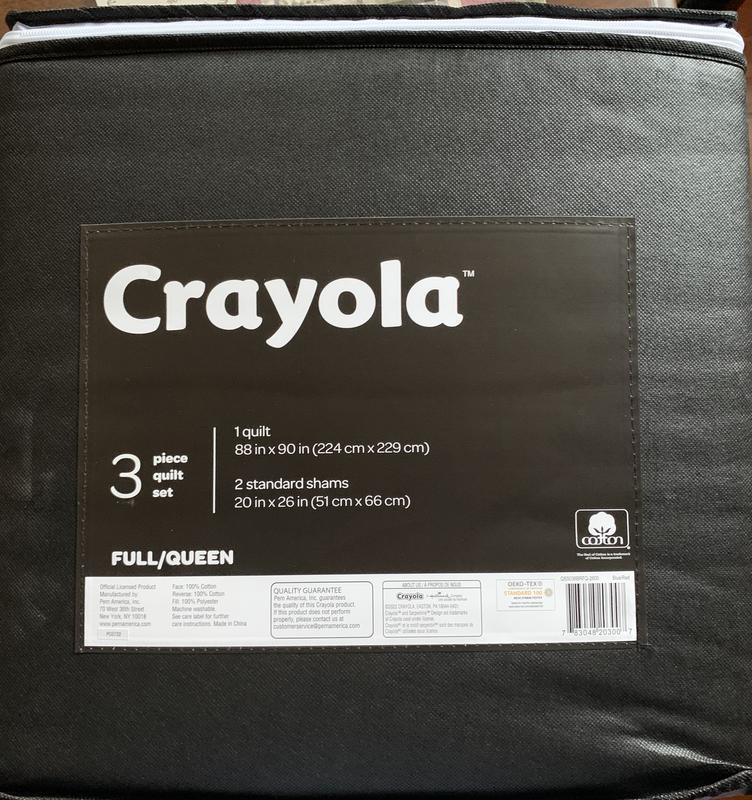 Crayola comforter