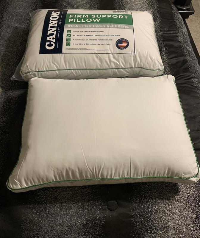 Cannon Extra Firm 3 Gusset King 2 Pack Pillow 