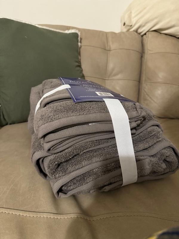 Royal Velvet 6 Piece Towel Bale Grey