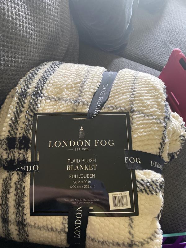 London fog sherpa discount blanket