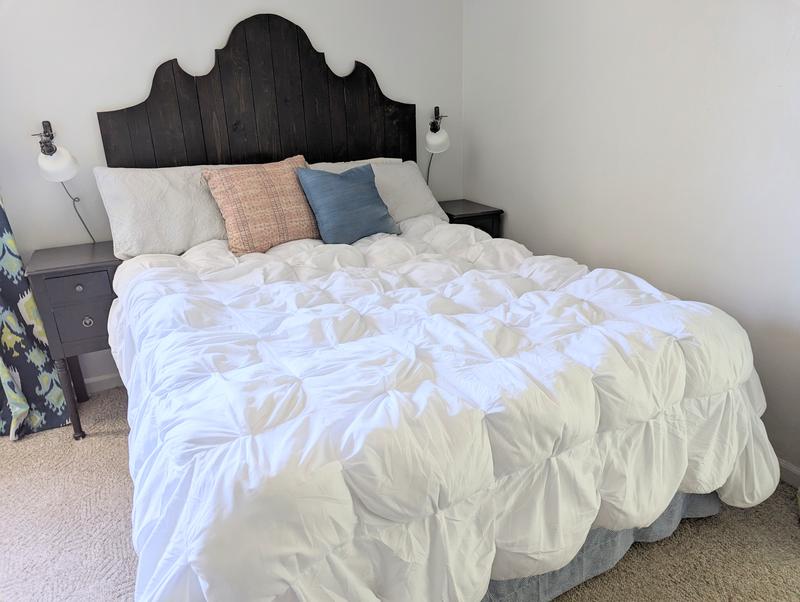fluffy comforter