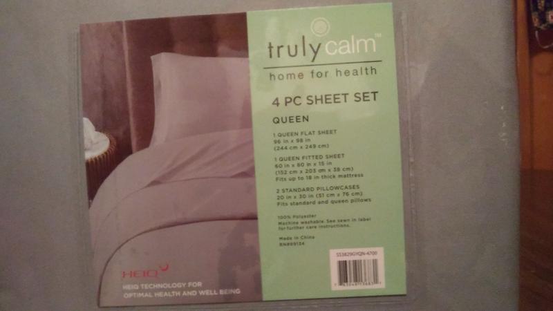 Truly Calm Antimicrobial Sheet set