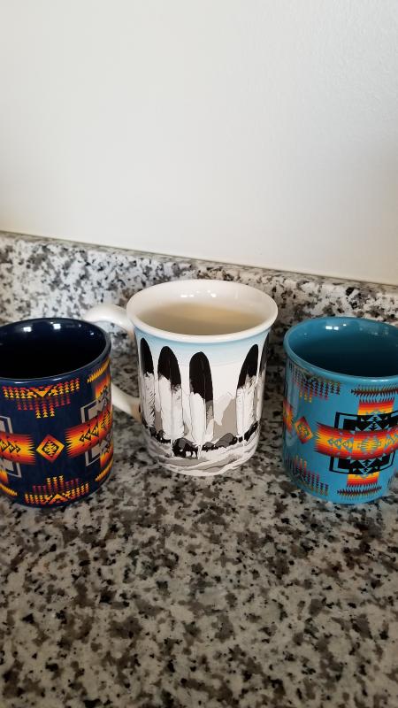 Chief Joseph Mugs, Set of 4