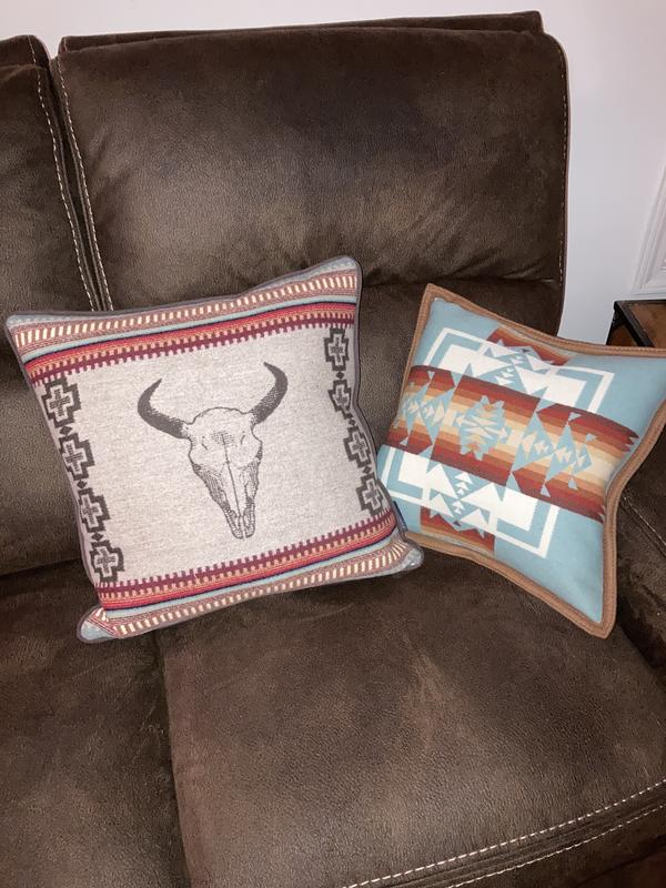 Boots & Bandana Western Accent Pillow - 20 x 20 – Wild West Living