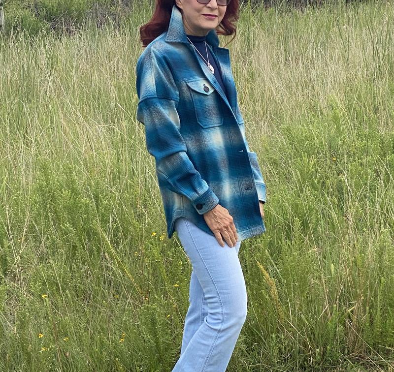 WOMEN'S WOOL SHIRT JACKET