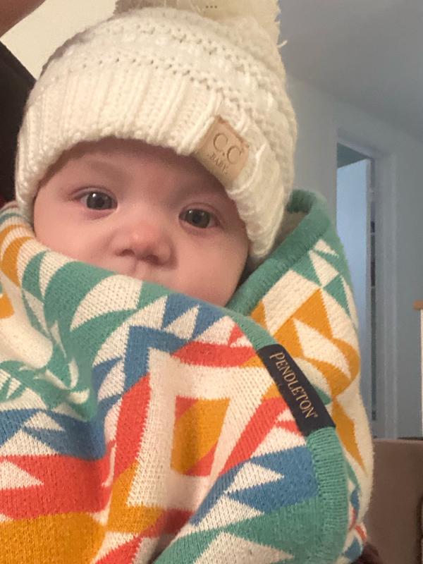 Pendleton knit baby blanket hot sale