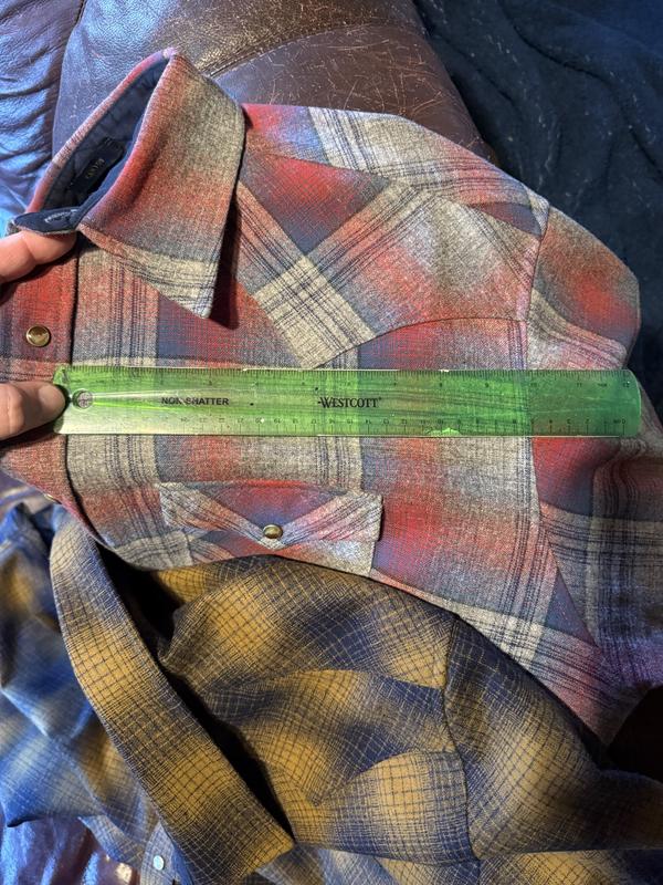 Shop Men's Plaid Snap-Front Western Canyon Shirt