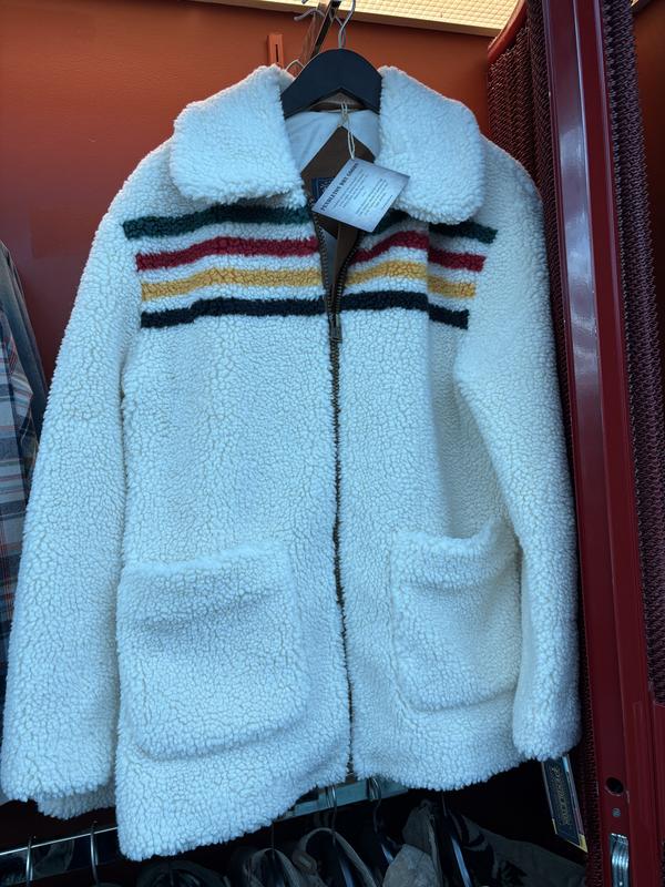 WOMEN'S GLACIER SUNSET SHERPA FLEECE JACKET