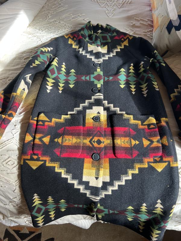 Shop Women's Four Corners Blanket Coat for Archive Inspired Shop Women's Four Corners Blanket Coat for Archive Inspired