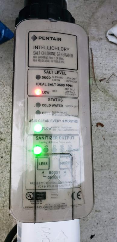 Pentair Commercial Intellichlor COMSYS-14 Salt Chlorinator for 70,000  Gallon Pool - 520976