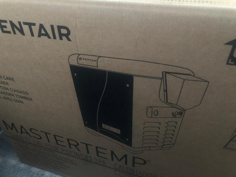 Pentair MasterTemp Heater 461058 — Sunplay