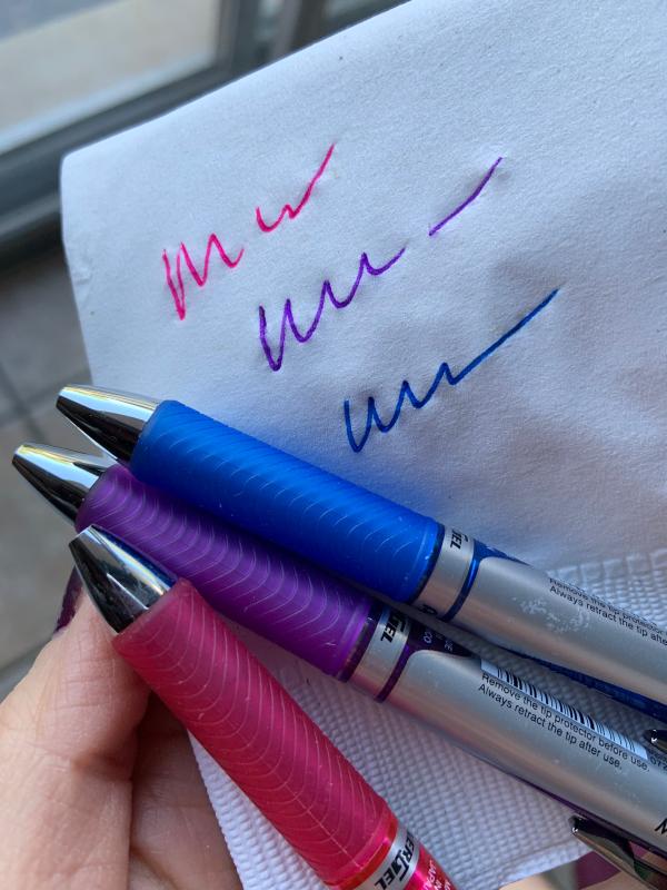 onthisday these are wonderful! 💜 #stationery #pentel #gelpens #pente