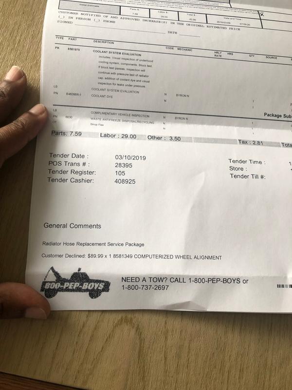 Pep Boys Alignment Deal Best Store