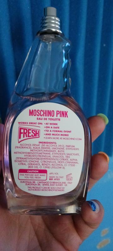 Pink Fresh Couture For Women By Moschino Eau De Toilette Spray