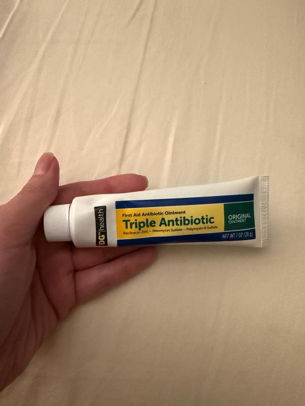 Buy DG HEALTH First Aid Triple Antibiotic Ointment, Treats Minor
