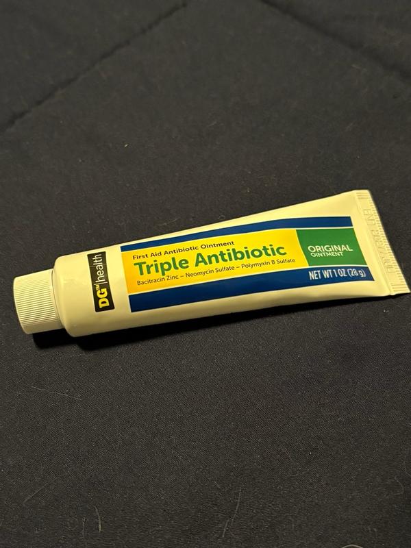 Buy DG HEALTH First Aid Triple Antibiotic Ointment, Treats Minor
