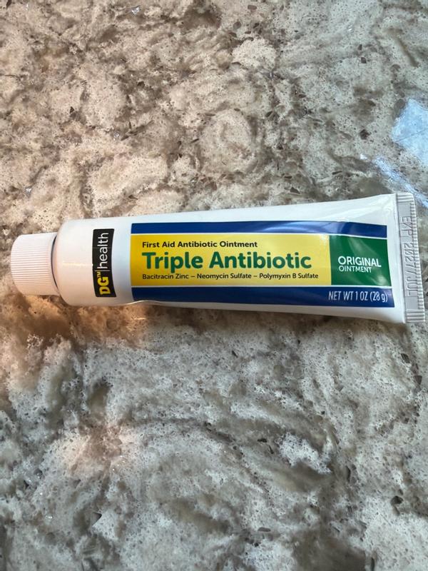 Buy DG HEALTH First Aid Triple Antibiotic Ointment, Treats Minor